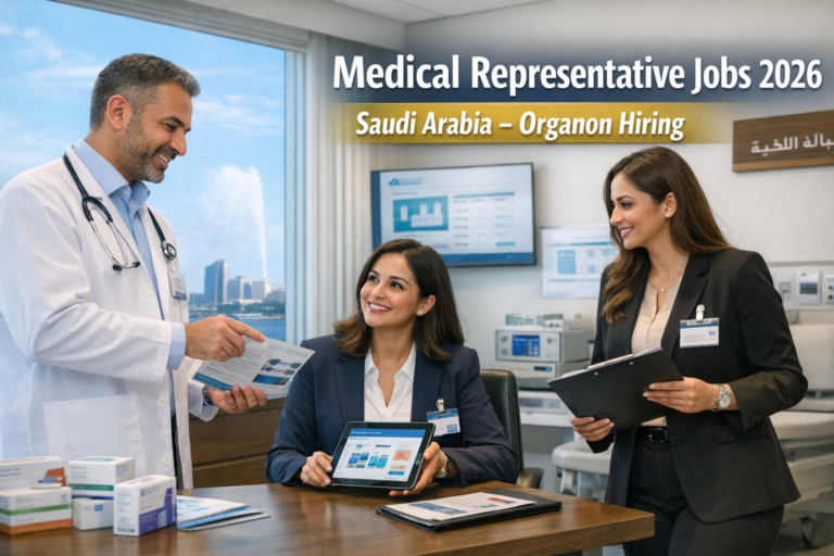 Medical Representative Jobs 2026 In Saudi Arabia – Organon Hiring Guide