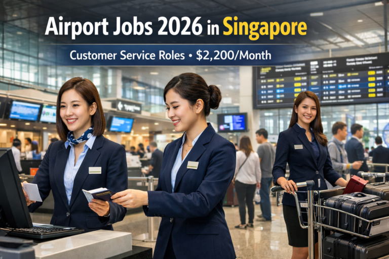 Airport Customer Service Jobs 2026 In Singapore – Apply Now