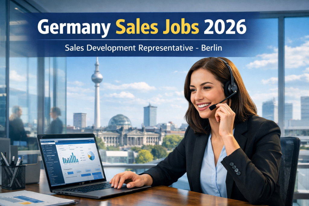 Germany Sales Development Representative Jobs 2026 – English Role In Berlin