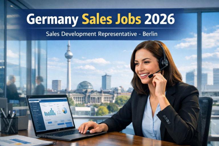 Germany Sales Development Representative Jobs 2026 – English Role In Berlin