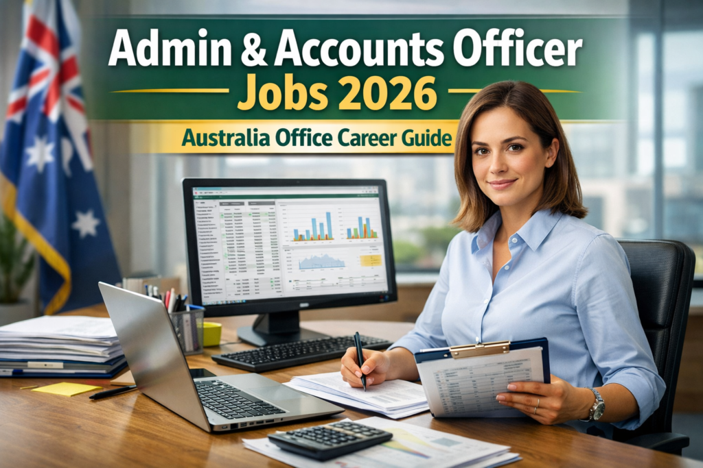 Admin & Accounts Officer Jobs In Australia 2026 – Apply Guide