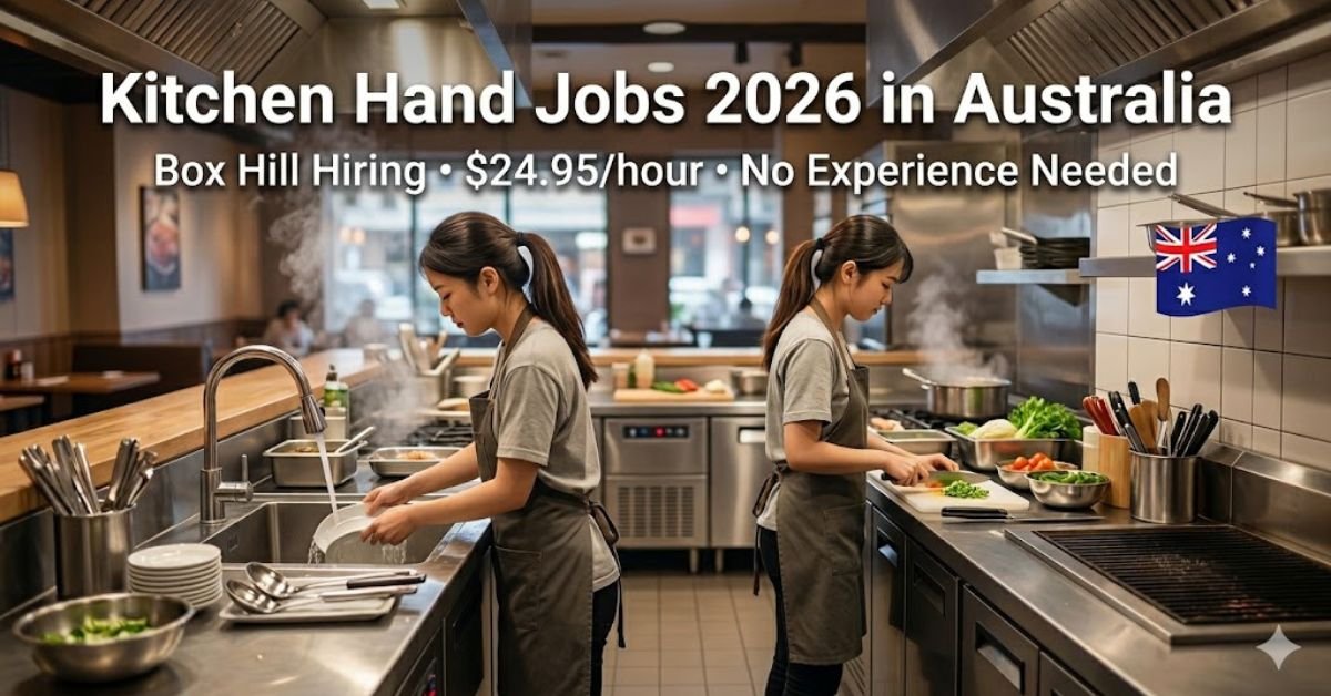 Kitchen Hand Jobs 2026 in Australia – Maru Korean BBQ Hiring in Box Hill