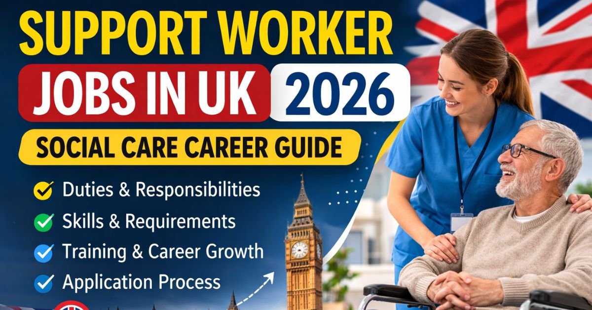 Support Worker Jobs in UK 2026 – Social Care Career Guide