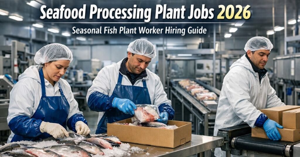 Seafood Processing Plant Jobs 2026 – Seasonal Fish Plant Worker Hiring Guide