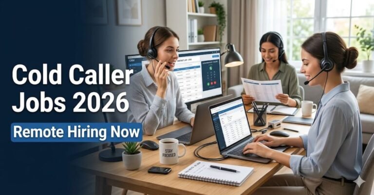 Cold Caller Jobs 2026 – Remote Hiring Now
