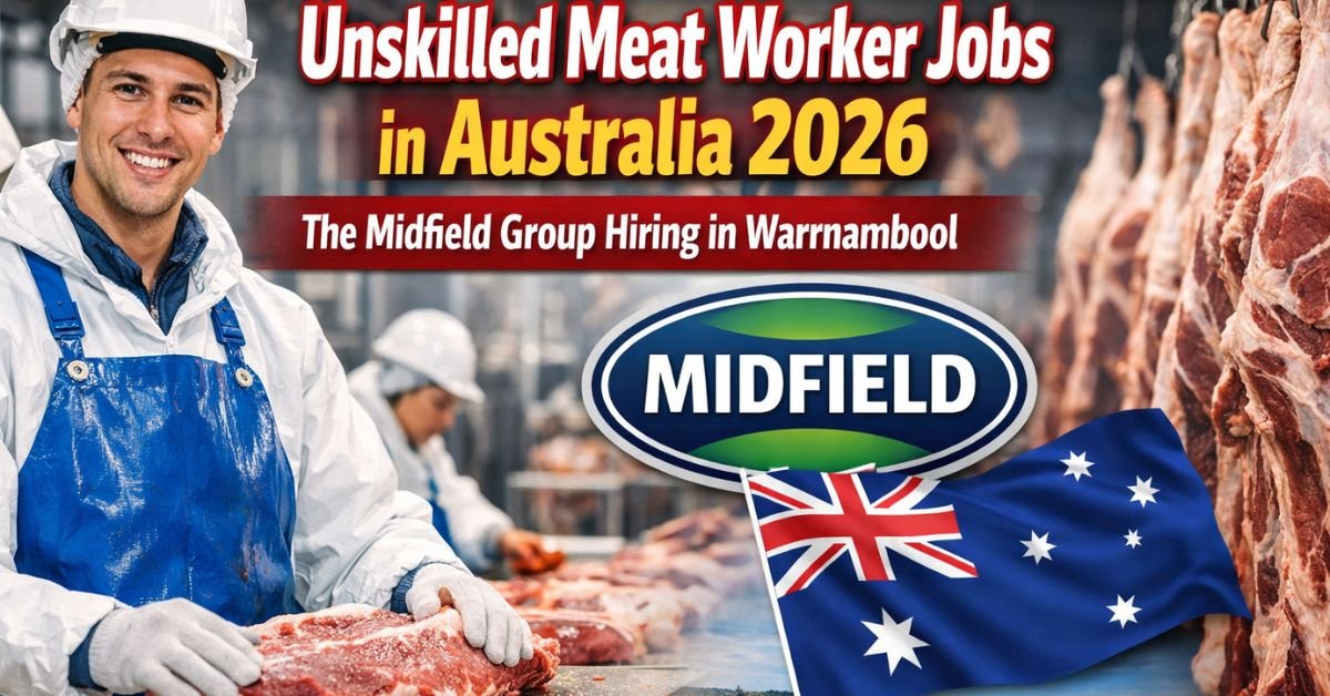 Unskilled Meat Worker Jobs in Australia 2026 – The Midfield Group Hiring in Warrnambool