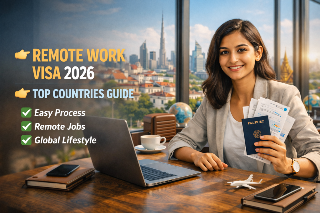 Remote Work (Digital Nomad) Visas 2026: Top Countries, Income Rules & How to Apply
