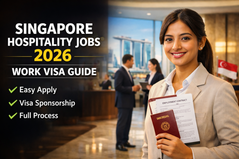 Singapore Hospitality Jobs Visa 2026 – Complete Guide For Foreign Workers