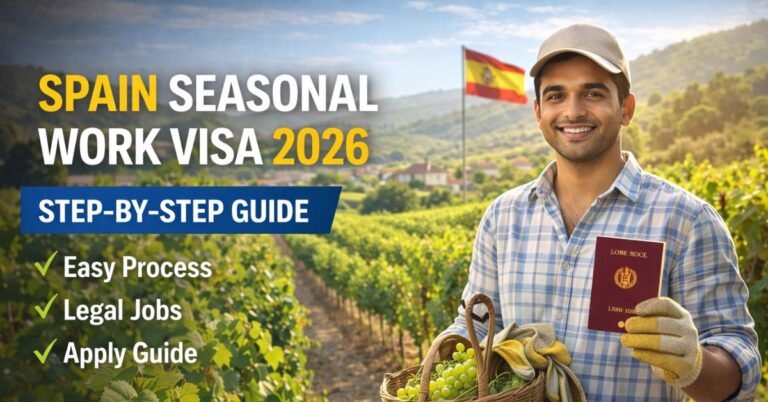 Spain Seasonal Work Visa 2026 – Step-by-Step Apply Guide