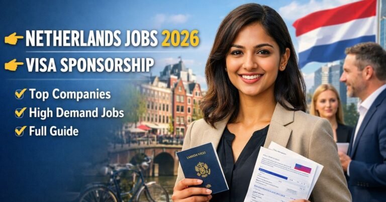 Netherlands Visa Sponsorship Jobs 2026 – Top Companies Hiring Now