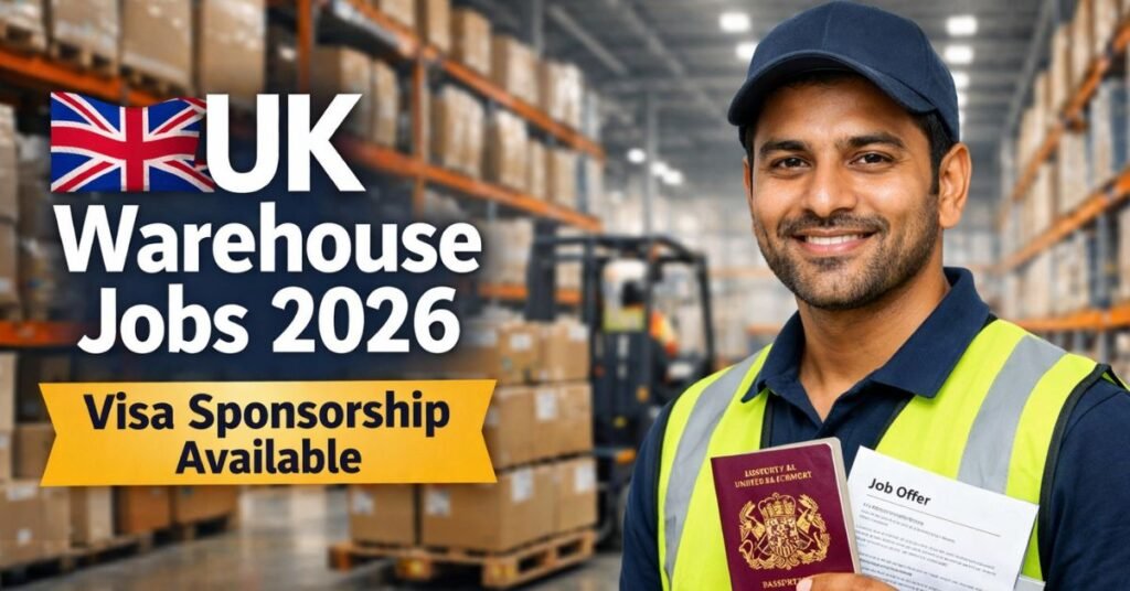 UK Warehouse Jobs 2026 – Visa Sponsorship & Easy Apply Guide