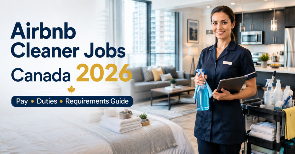 Airbnb Cleaner Jobs In Canada 2026 – Requirements, Pay & Career Guide