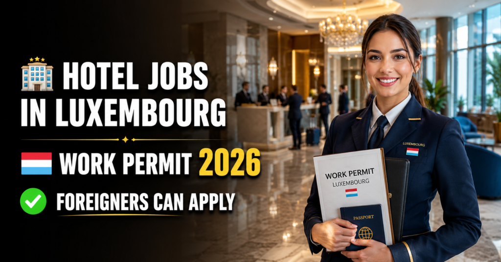 Hotel Jobs In Luxembourg with Work Permit 2026 – Complete Guide