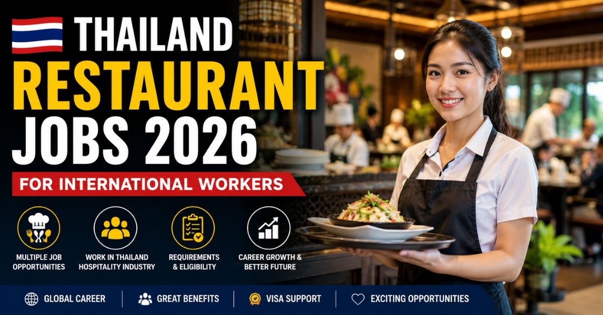 Thailand Restaurant Jobs for International Workers 2026 Guide