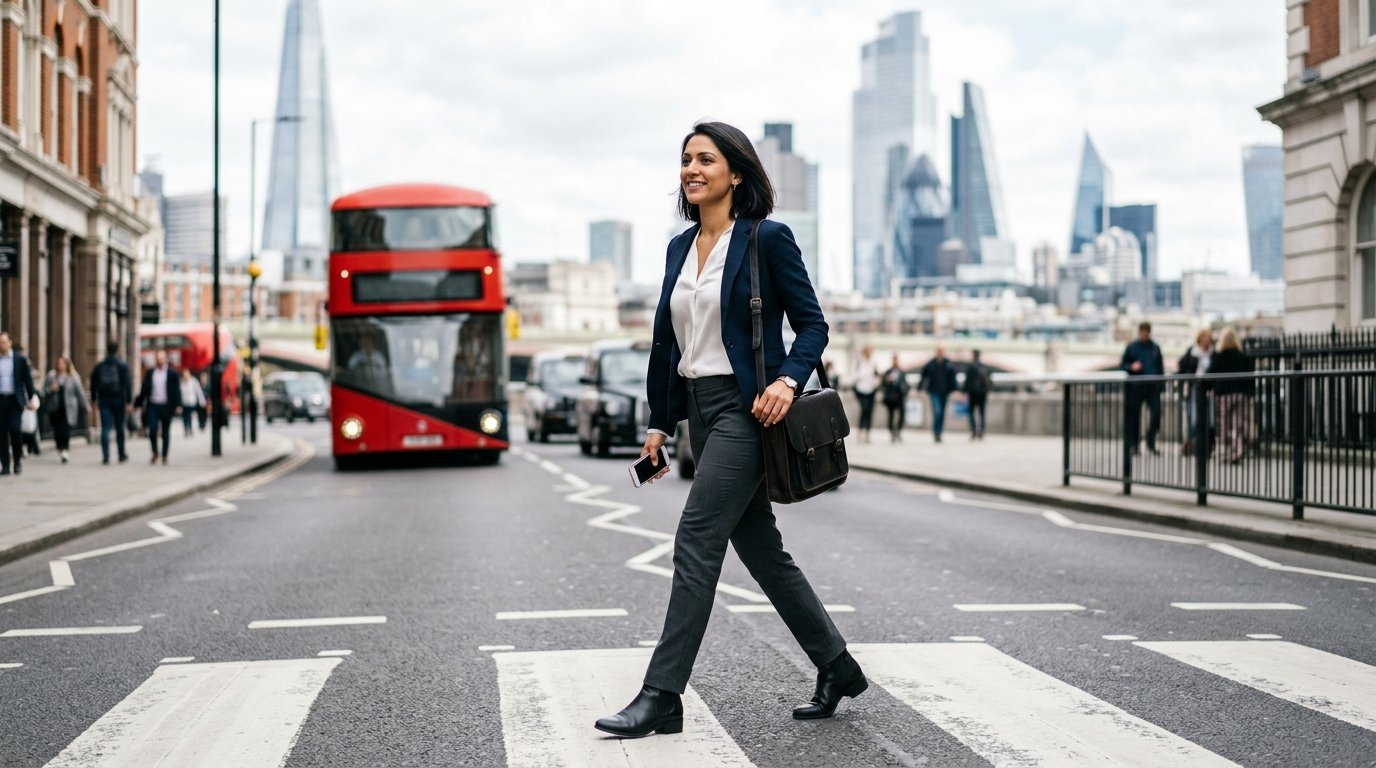 UK Skilled Worker Visa 2026 sponsorship jobs — professional arriving to work in the UK