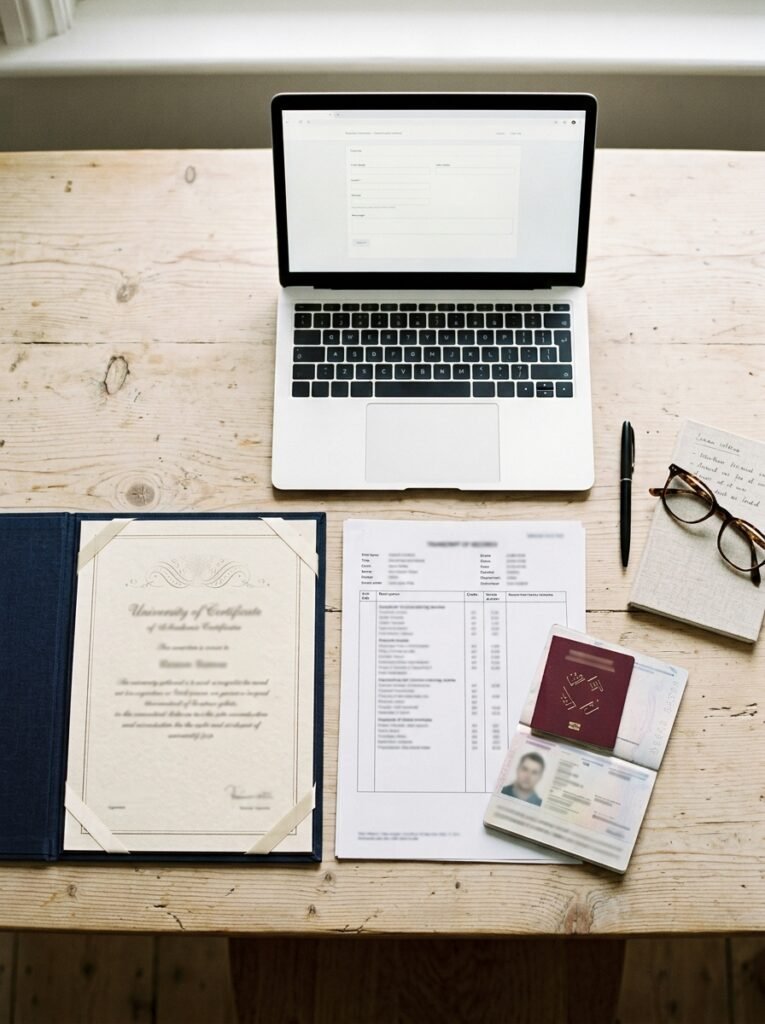 Science Teacher Jobs in Australia 2026 — what actually blocks overseas 2 University documents on desk 202607091227