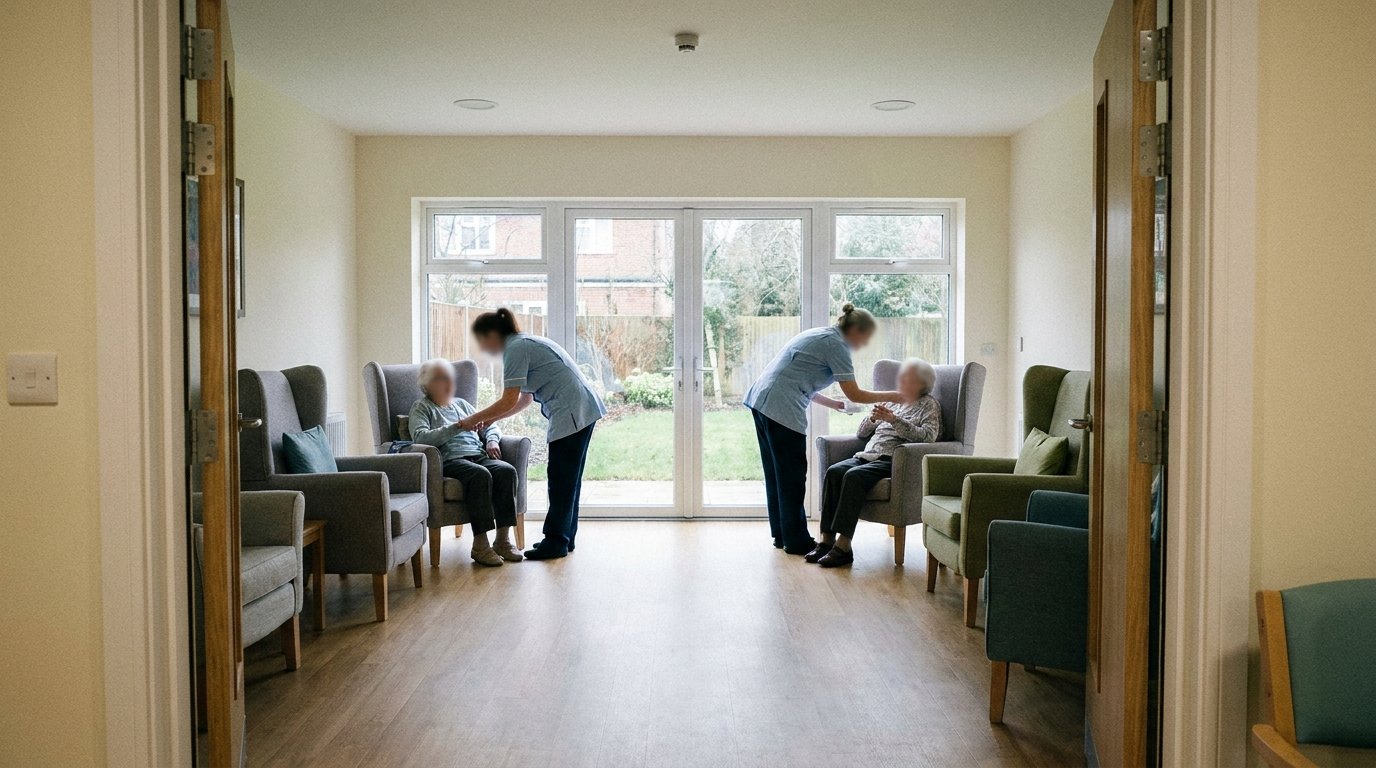 Care staff attending residents 202608200935
