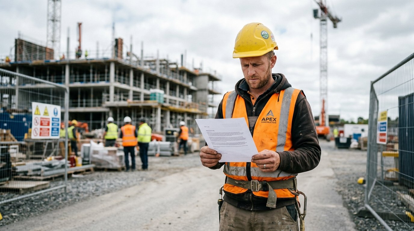 Sponsored worker reviewing a job offer under the Skills in Demand visa 2026 salary threshold